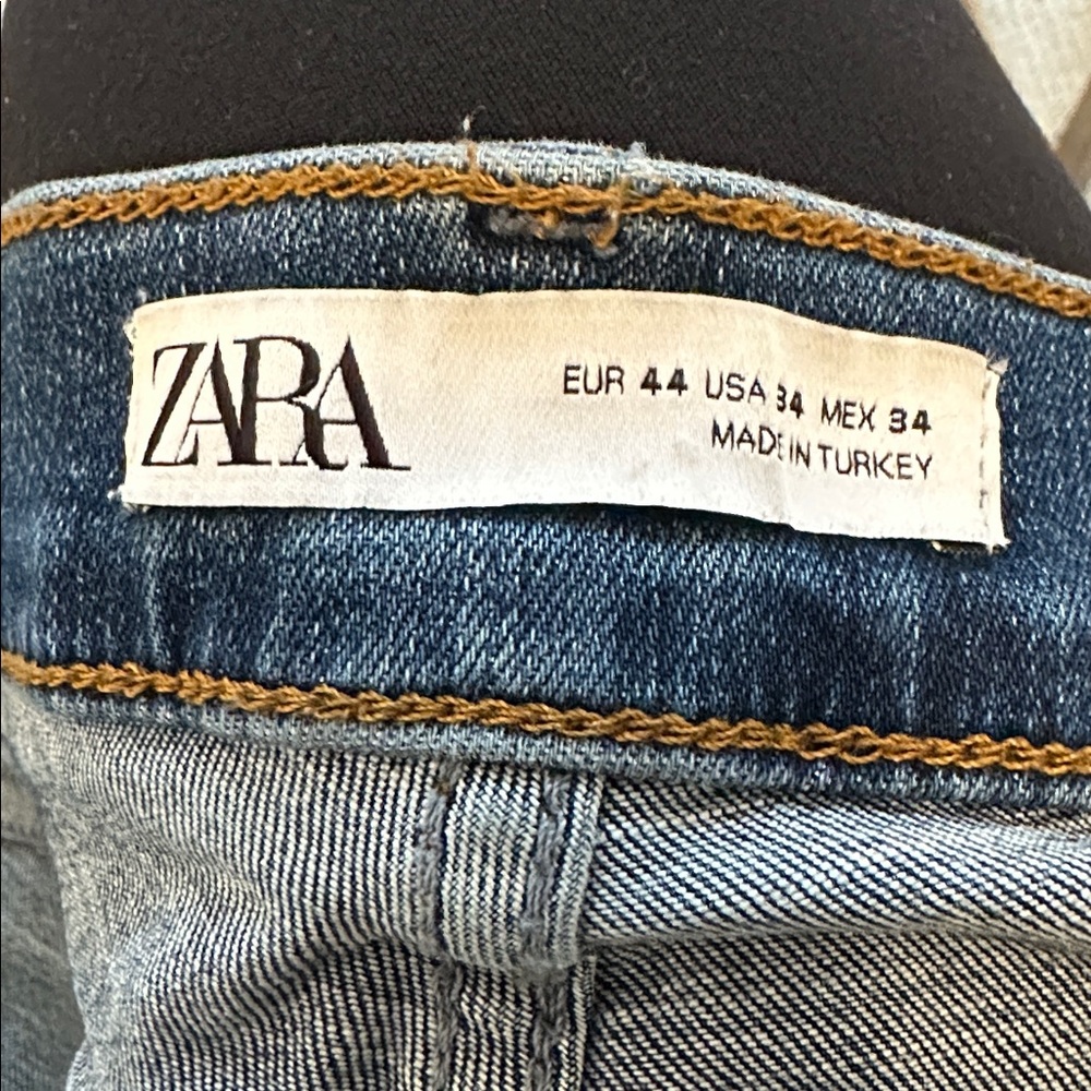 Zara Men’s Stretch Skinny  Fit Jeans Size 34 - Picture 5 of 6